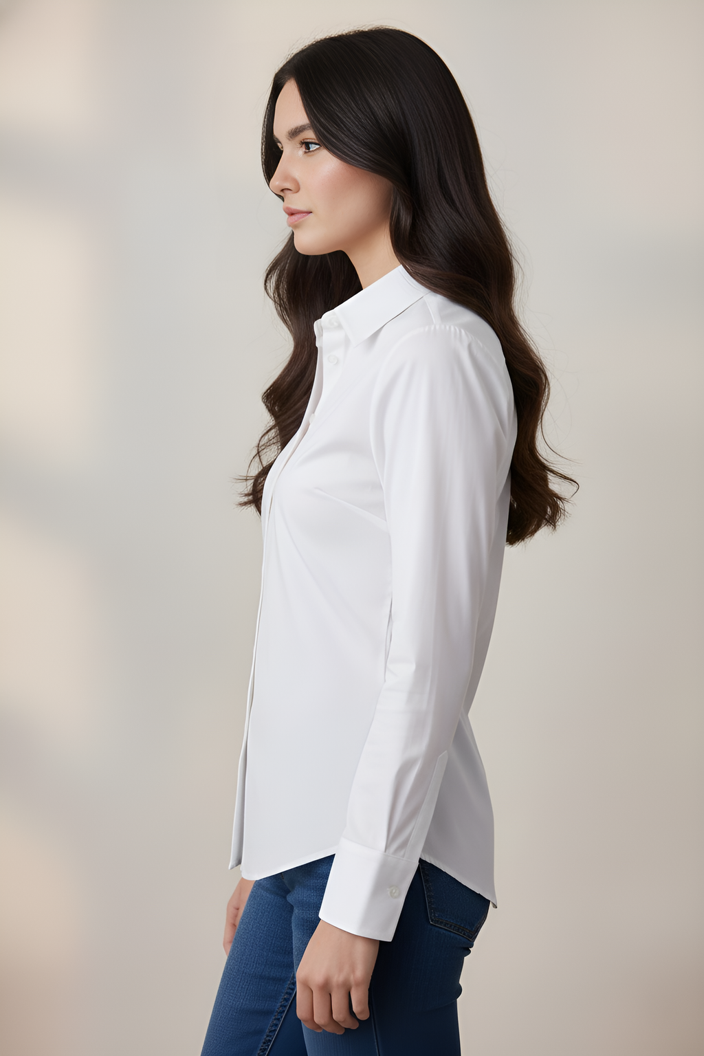 Relaxed Fit Button-Down Shirt