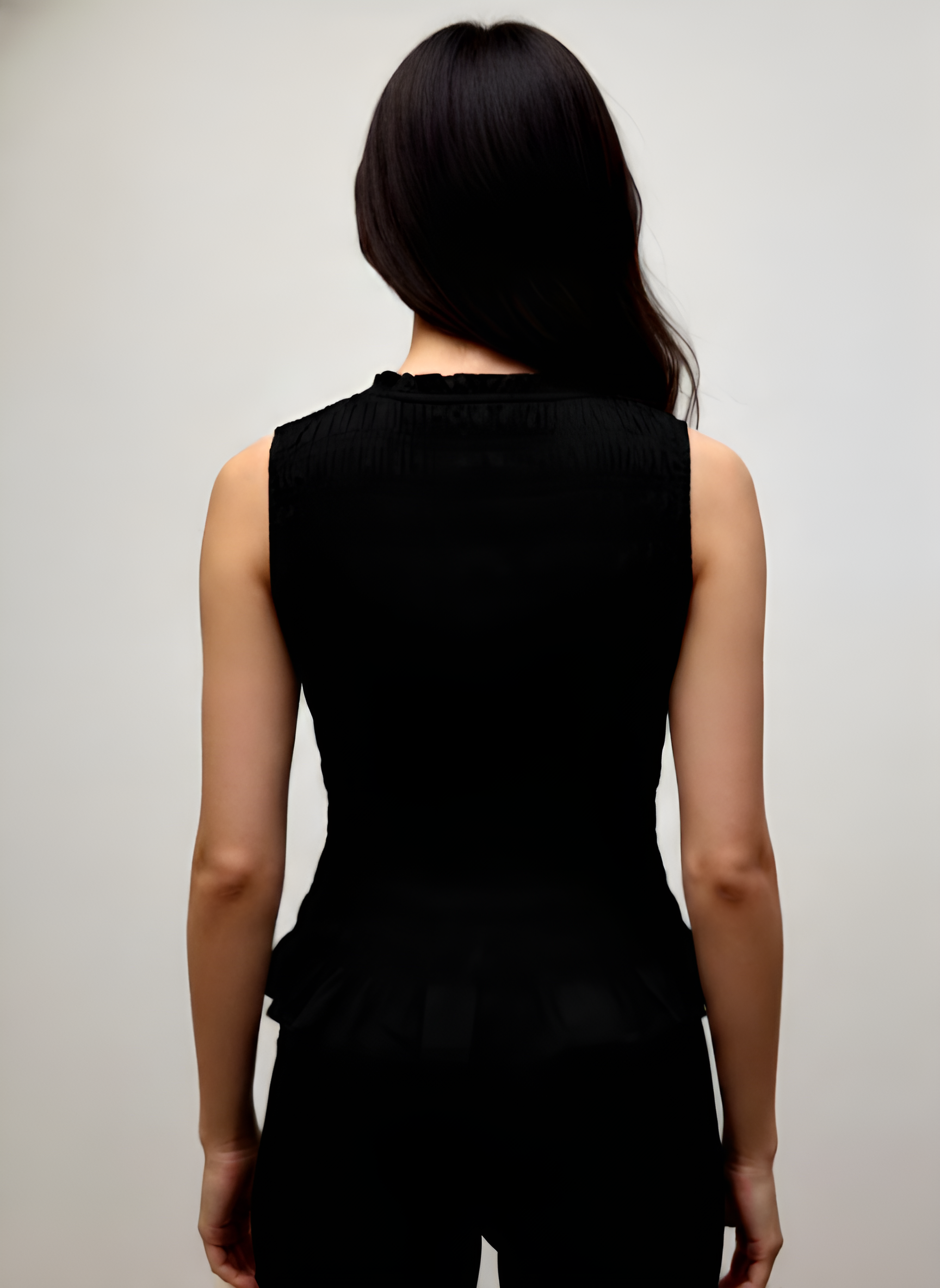 Smocked Peplum Top | Sleeveless