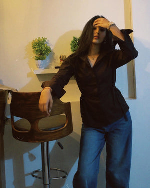 Women's Side Tie-up Shirt