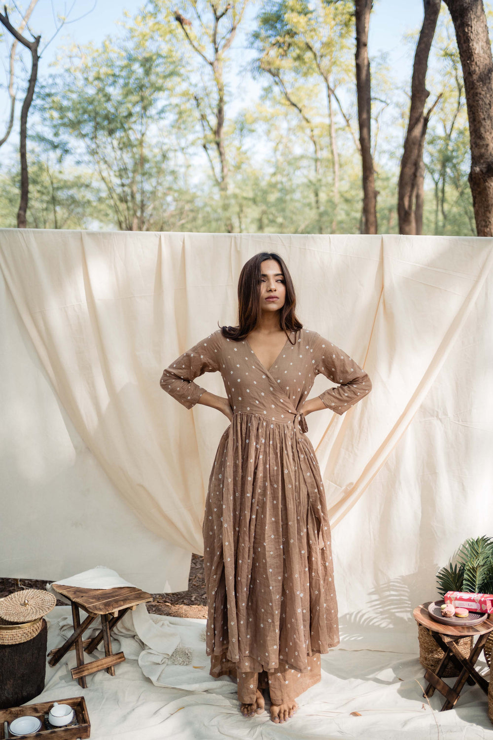 Kurta Set - Brown Moon