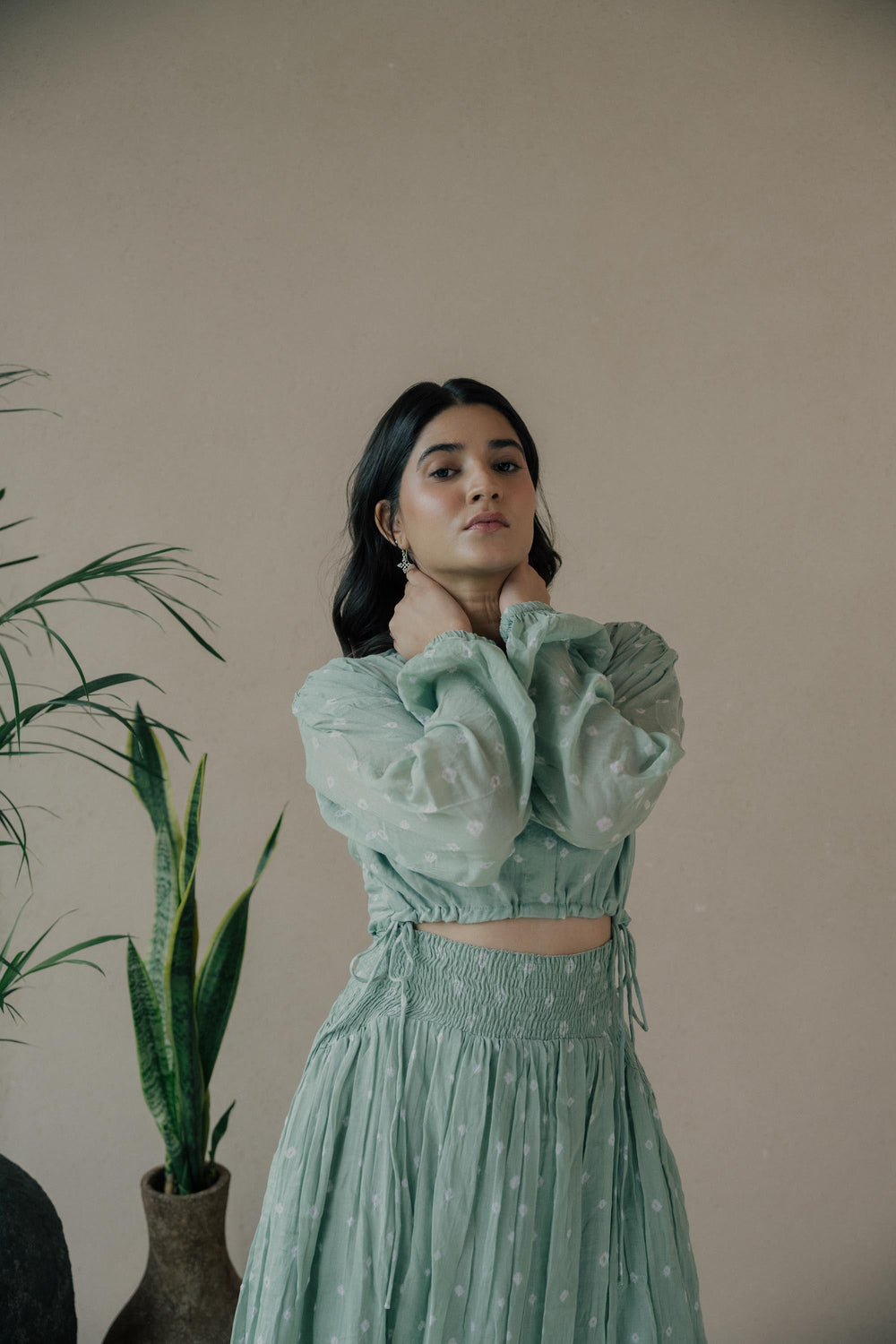 Dress - Aqua Green