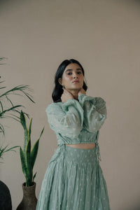 Dress - Aqua Green