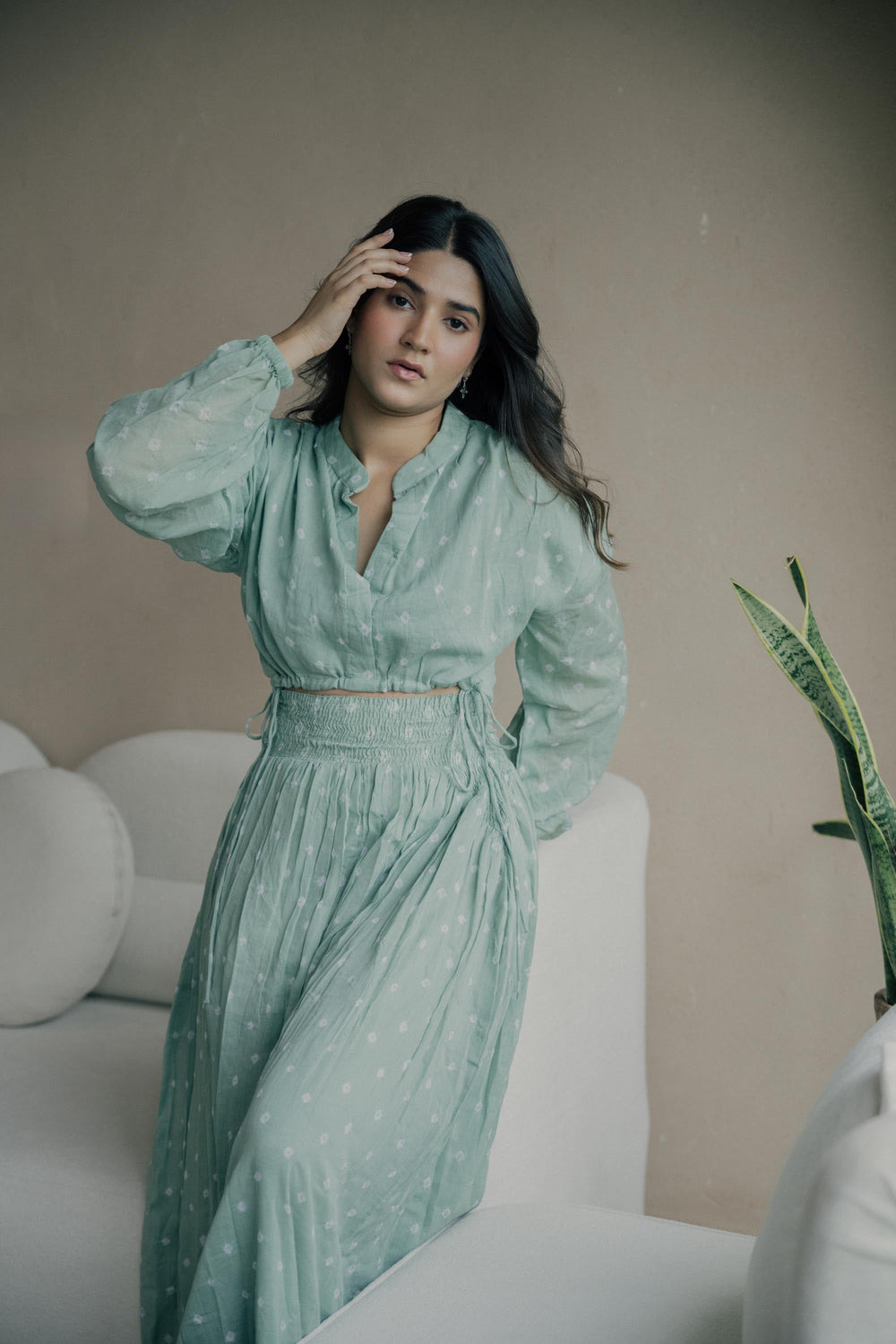 Dress - Aqua Green