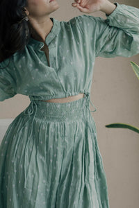 Dress - Aqua Green