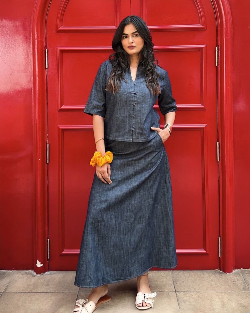 Relaxed Denim Shirt