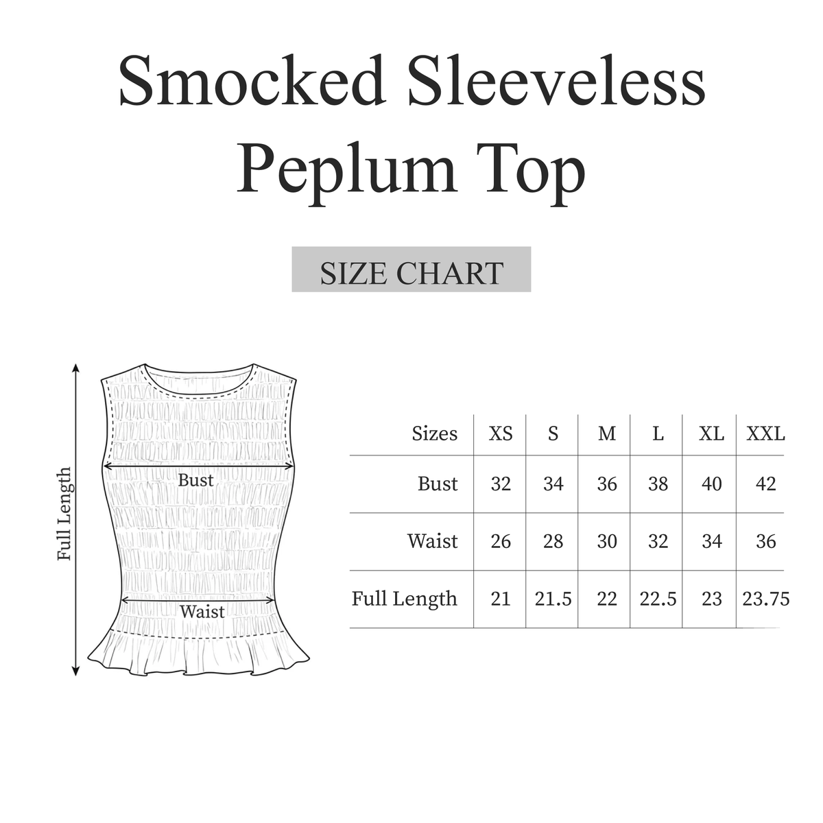 Size Guide