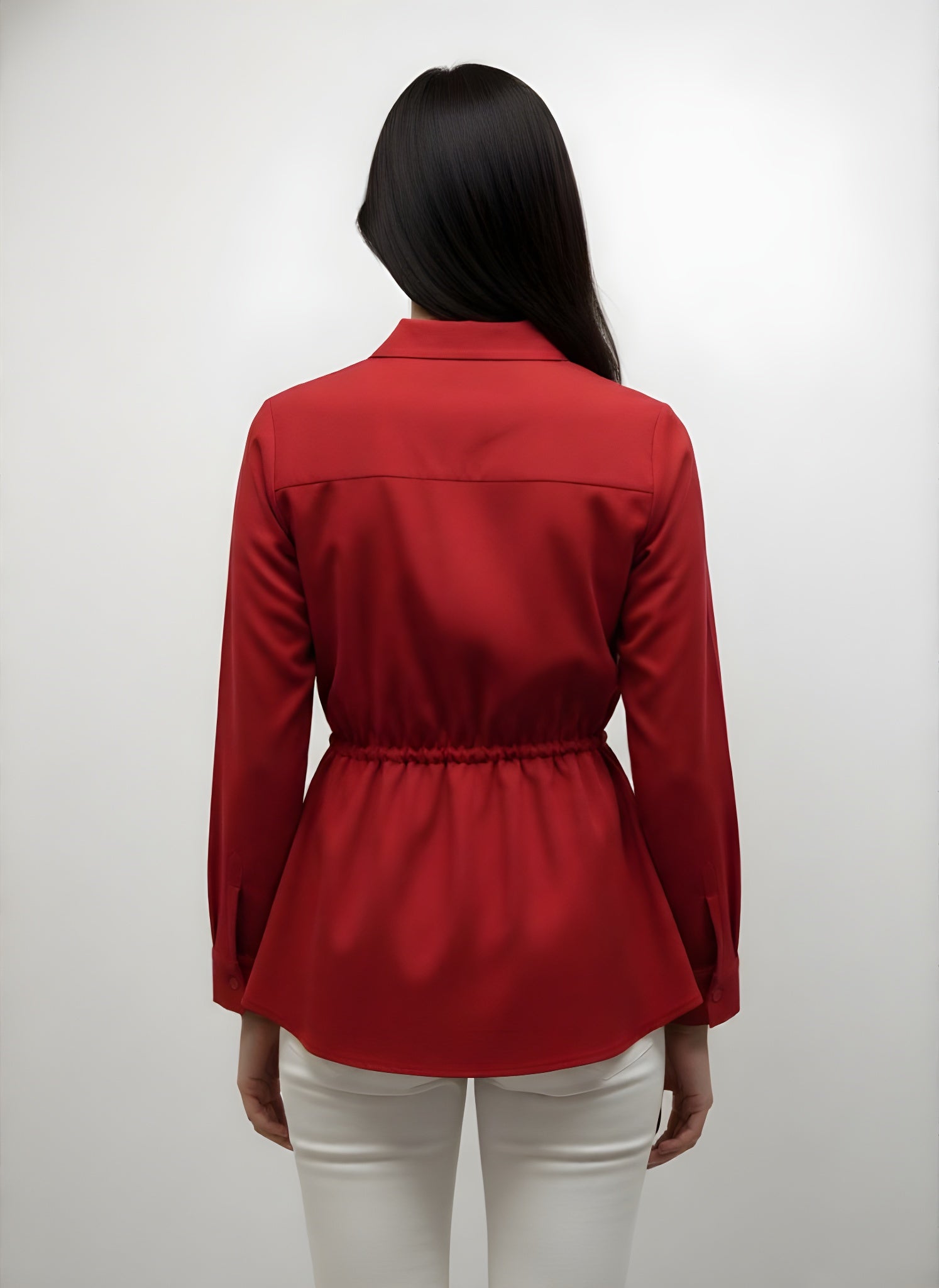 Women’s Waist-Tie Shirt Top