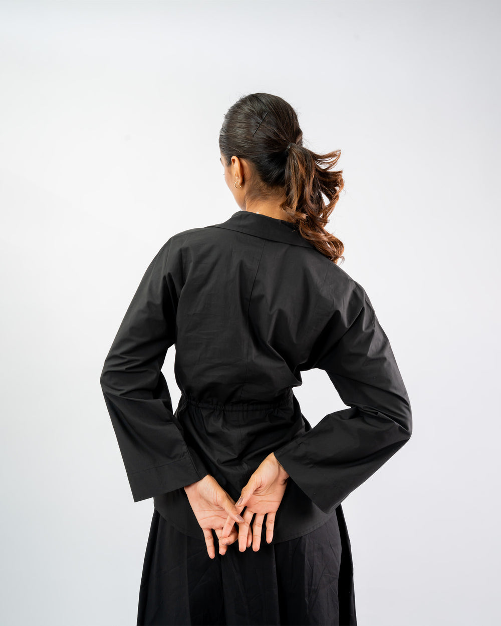 Women’s Waist-Tie Shirt Top