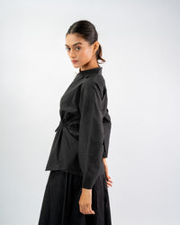 Women’s Waist-Tie Shirt Top